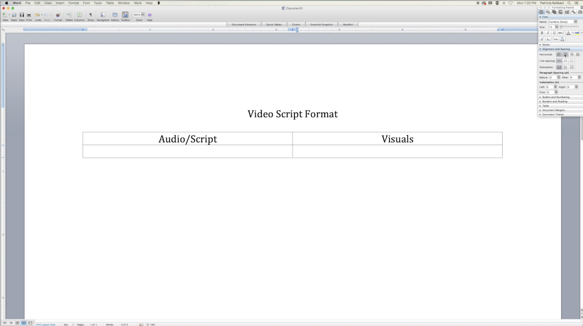 video-script-format